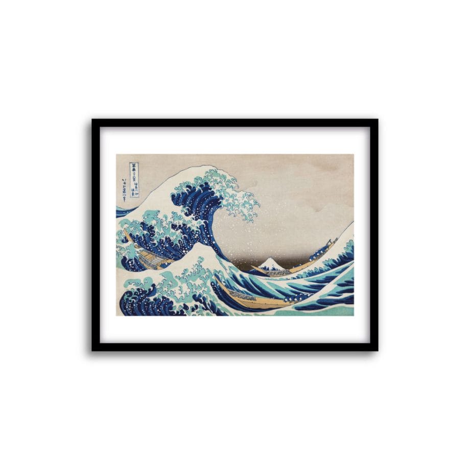 Hokusai The Great Wave Off Kanagawa Divinas Tienda De Cuadros