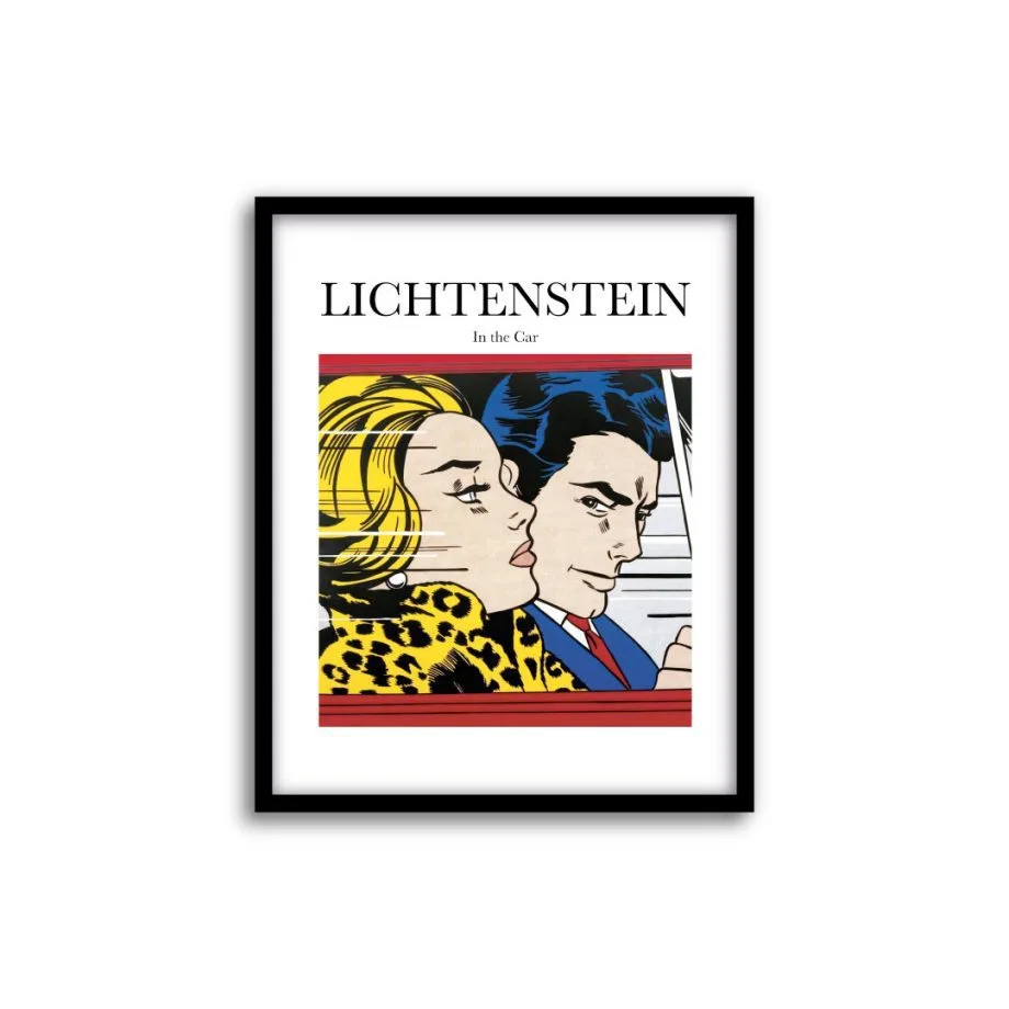 LICHTENSTEIN - In the car