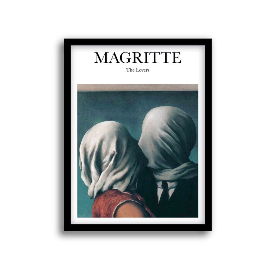 MAGRITTE The Lovers 30x40