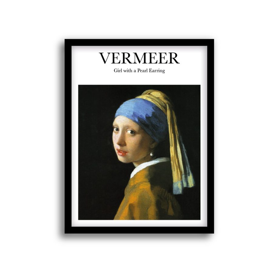 VERMEER Girl with a Pearl Earring 30x40