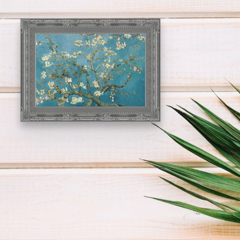 Resplandor en Plata: Almond Blossom de Van Gogh